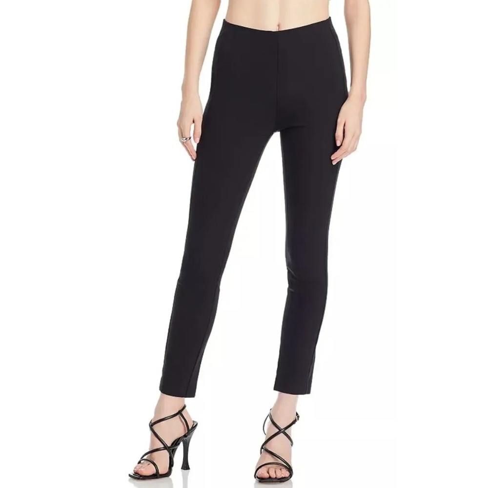 Rag & Bone Simone Slim Ankle Pants Black High Rise Womens 00 Made in USA NEW